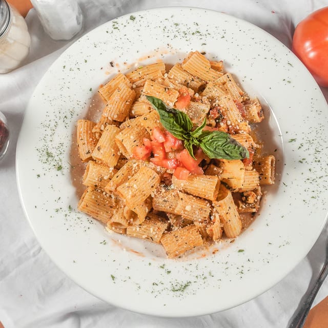 Garlic & Olive Oil Pasta.