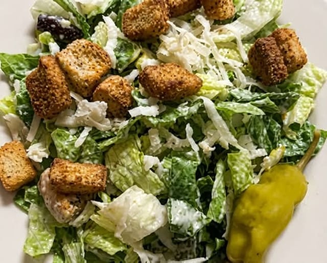 Chicken Caesar Salad Tray.